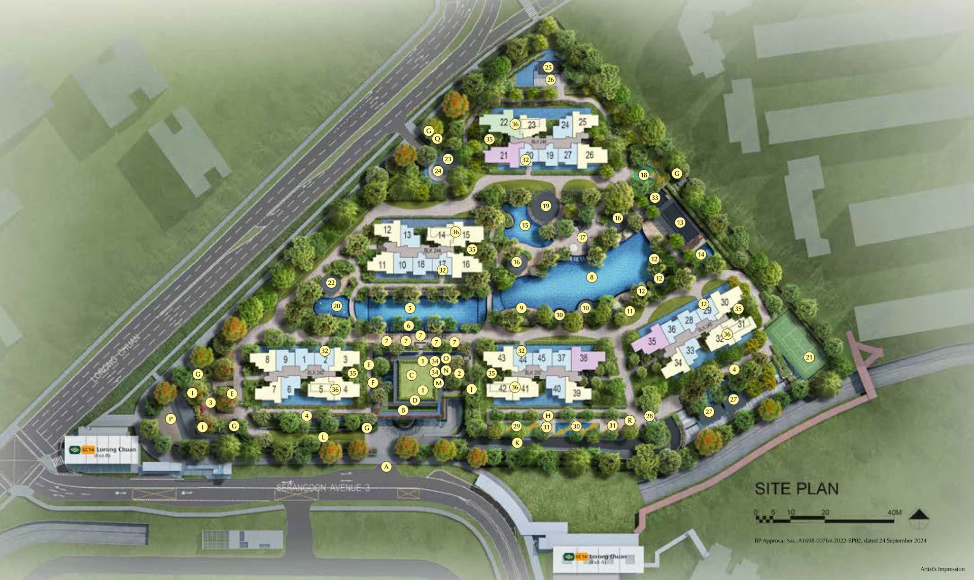 Chuan Park Site Plan